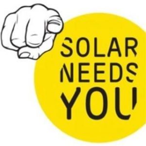 solar energy needs you