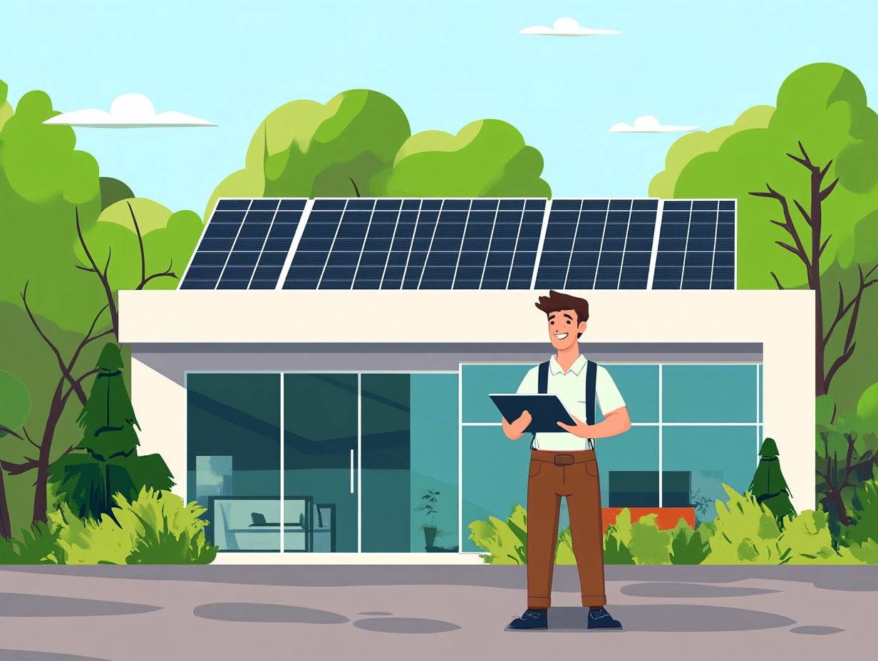 What are the benefits of using solar panels for businesses?